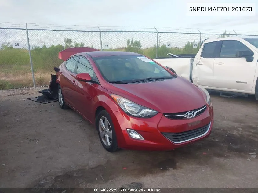 5NPDH4AE7DH201673 2013 Hyundai Elantra Gls