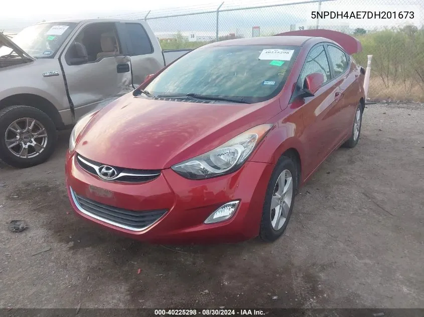 5NPDH4AE7DH201673 2013 Hyundai Elantra Gls