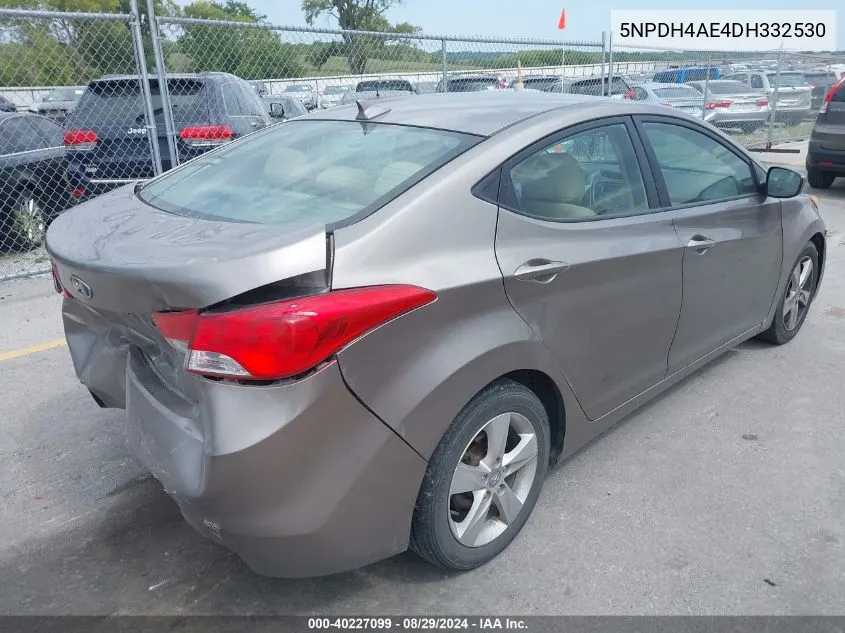 5NPDH4AE4DH332530 2013 Hyundai Elantra Gls