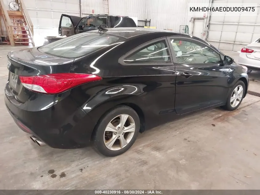 KMHDH6AE0DU009475 2013 Hyundai Elantra Gs