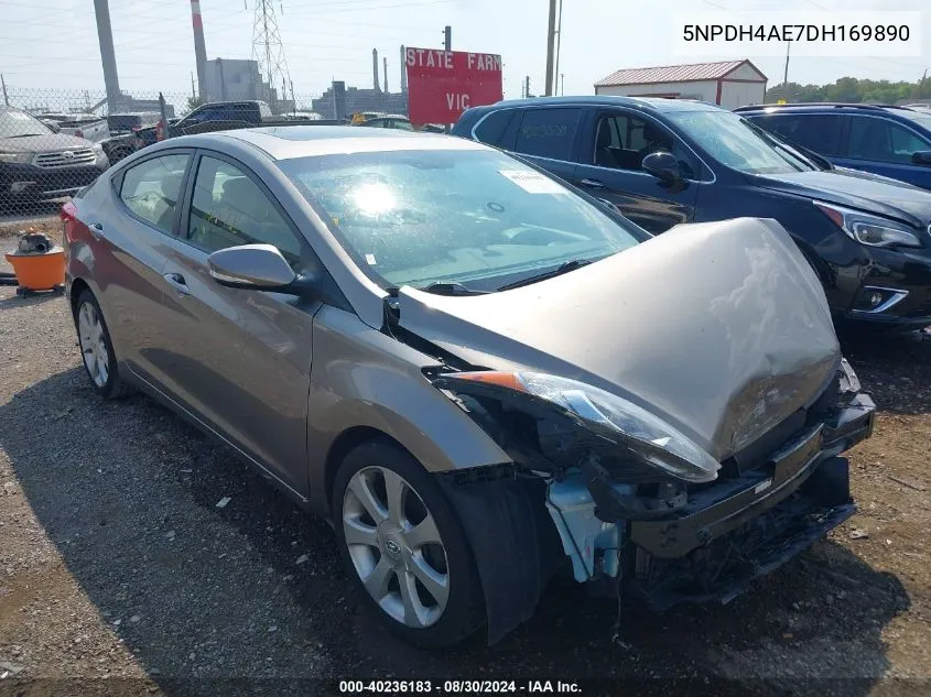 5NPDH4AE7DH169890 2013 Hyundai Elantra Limited