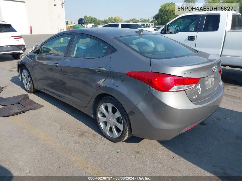 5NPDH4AE5DH168270 2013 Hyundai Elantra Gls/Limited