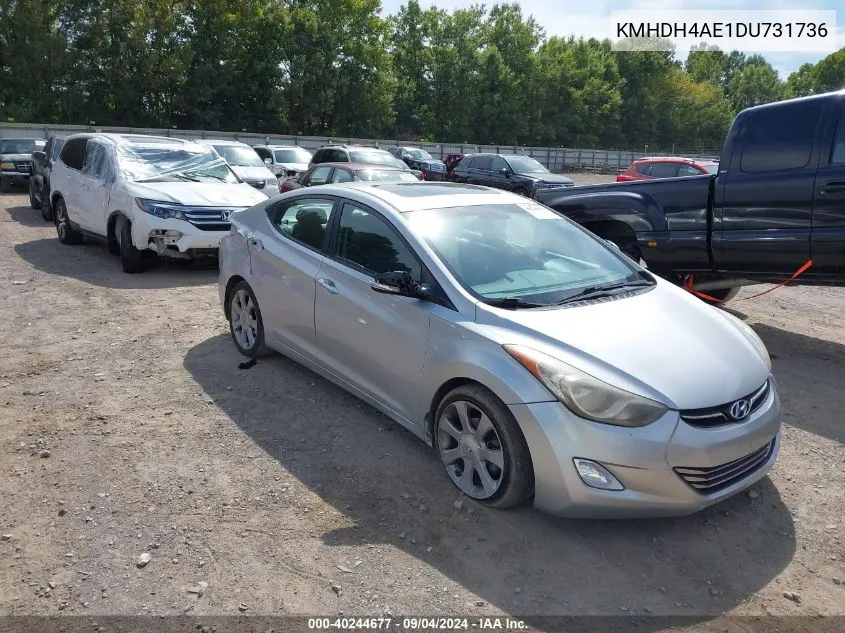 KMHDH4AE1DU731736 2013 Hyundai Elantra Limited