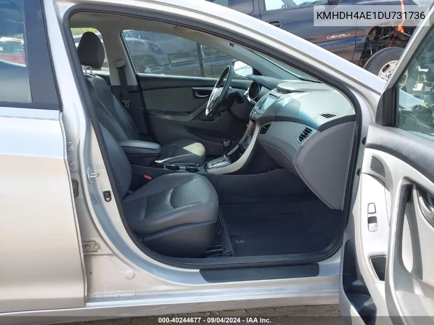 KMHDH4AE1DU731736 2013 Hyundai Elantra Limited