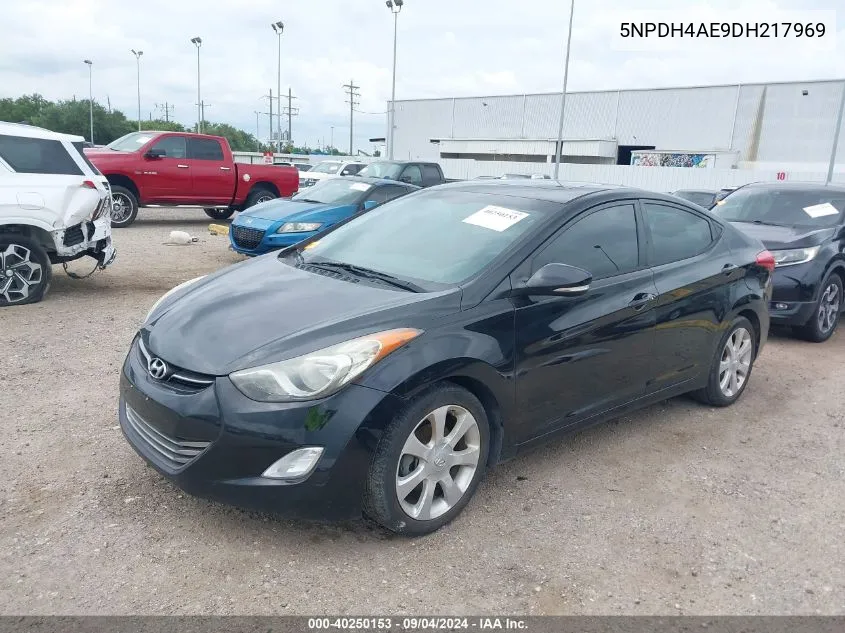 5NPDH4AE9DH217969 2013 Hyundai Elantra Limited