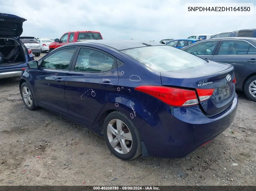 5NPDH4AE2DH164550 2013 Hyundai Elantra Gls