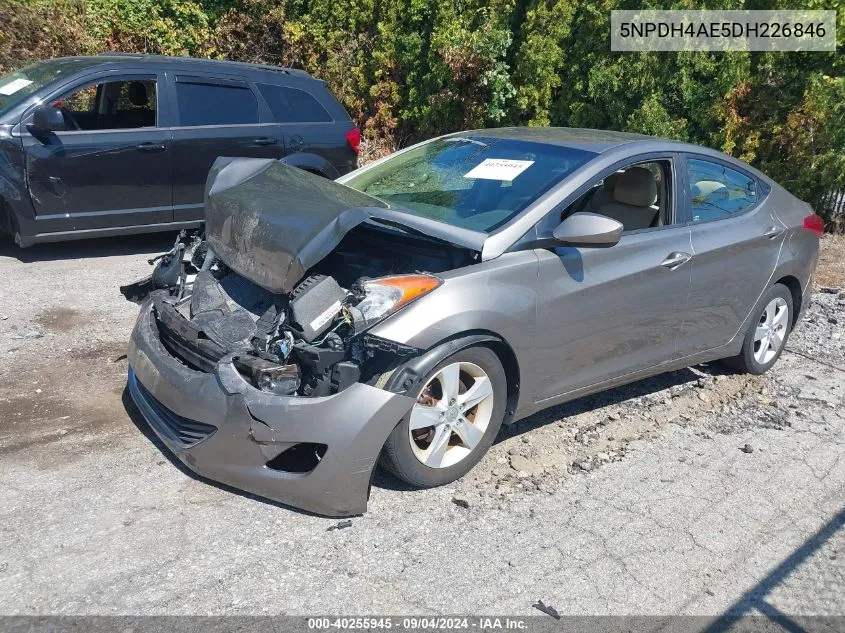 5NPDH4AE5DH226846 2013 Hyundai Elantra Gls