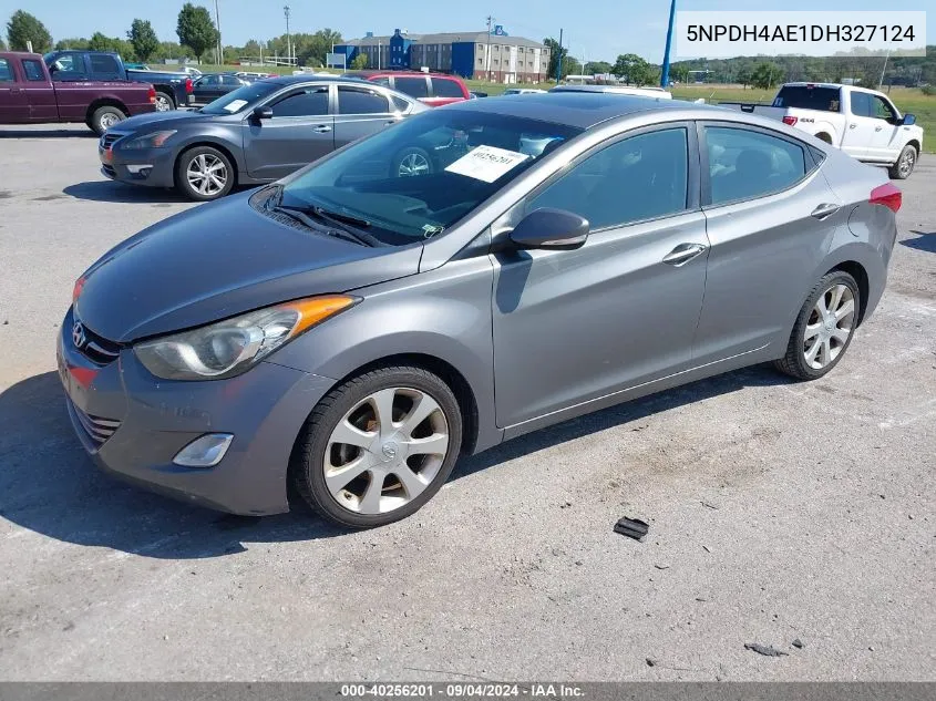 2013 Hyundai Elantra Gls/Limited VIN: 5NPDH4AE1DH327124 Lot: 40256201