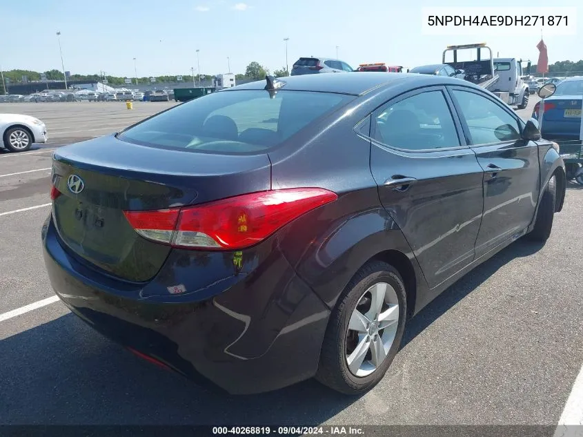 5NPDH4AE9DH271871 2013 Hyundai Elantra Gls