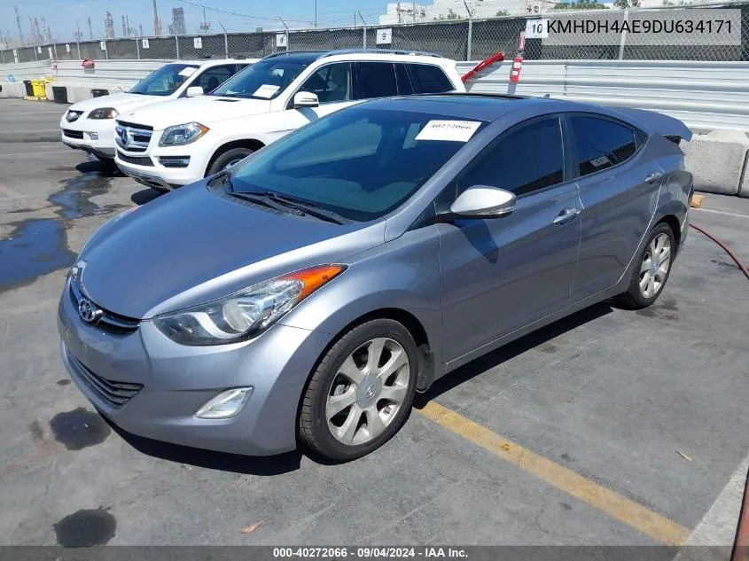 KMHDH4AE9DU634171 2013 Hyundai Elantra Limited