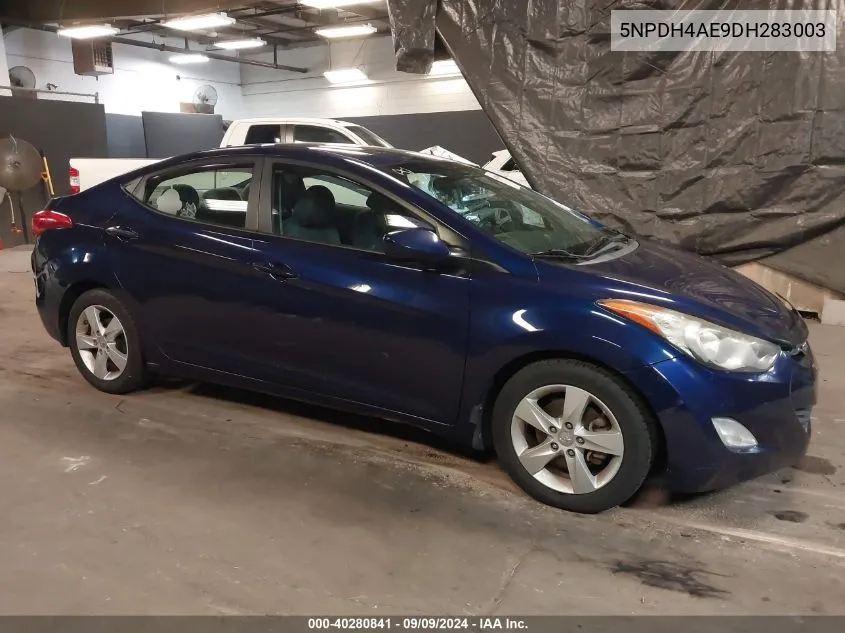 2013 Hyundai Elantra Gls VIN: 5NPDH4AE9DH283003 Lot: 40280841