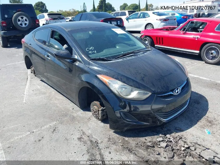 2013 Hyundai Elantra Gls VIN: KMHDH4AE1DU720767 Lot: 40287666