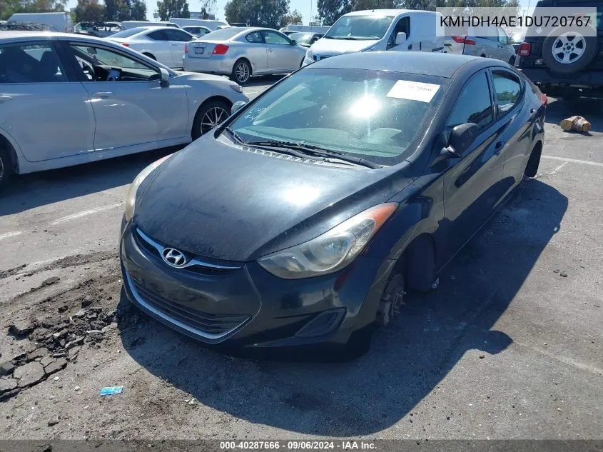 2013 Hyundai Elantra Gls VIN: KMHDH4AE1DU720767 Lot: 40287666