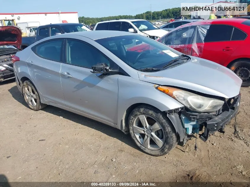 2013 Hyundai Elantra Gls VIN: KMHDH4AE1DU664121 Lot: 40289133