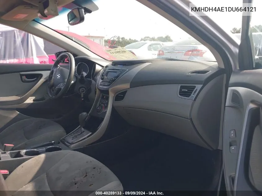 KMHDH4AE1DU664121 2013 Hyundai Elantra Gls