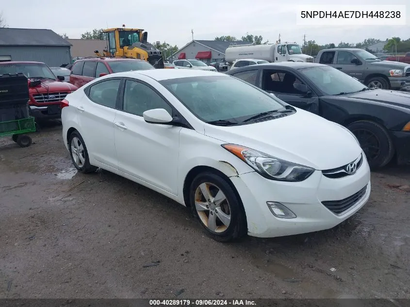 5NPDH4AE7DH448238 2013 Hyundai Elantra Gls