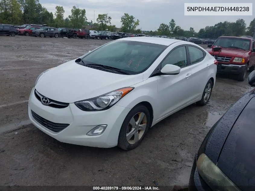 5NPDH4AE7DH448238 2013 Hyundai Elantra Gls