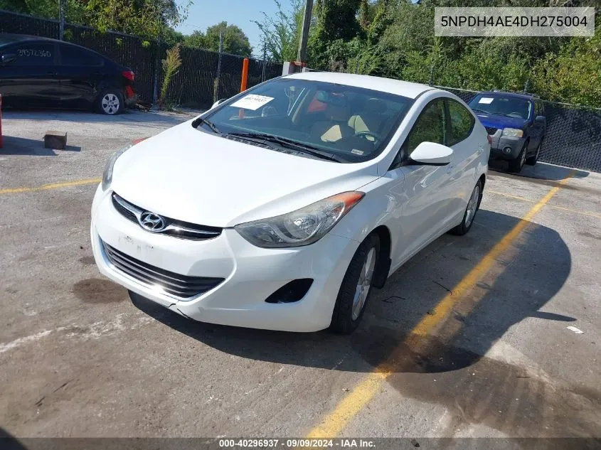 5NPDH4AE4DH275004 2013 Hyundai Elantra Gls