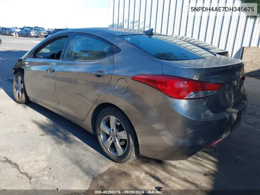 5NPDH4AE7DH345675 2013 Hyundai Elantra Gls