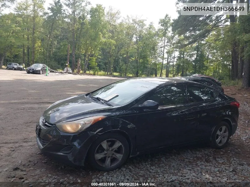 5NPDH4AE1DH366649 2013 Hyundai Elantra Gls