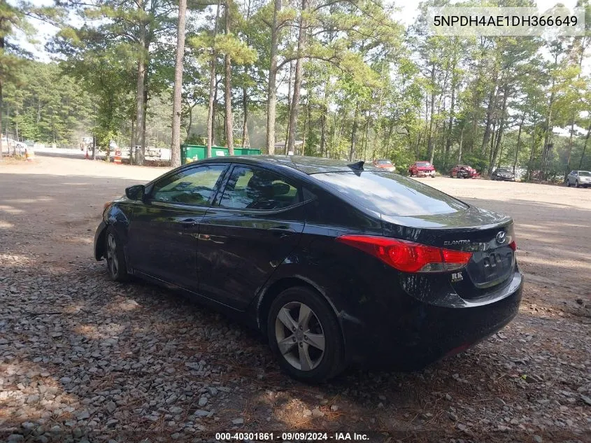 5NPDH4AE1DH366649 2013 Hyundai Elantra Gls