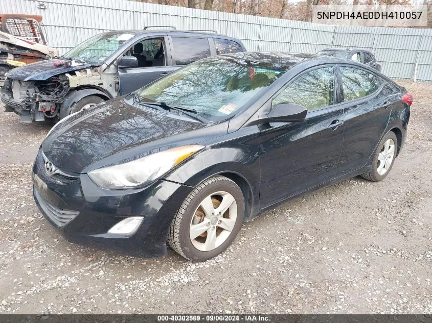 5NPDH4AE0DH410057 2013 Hyundai Elantra Gls Pzev