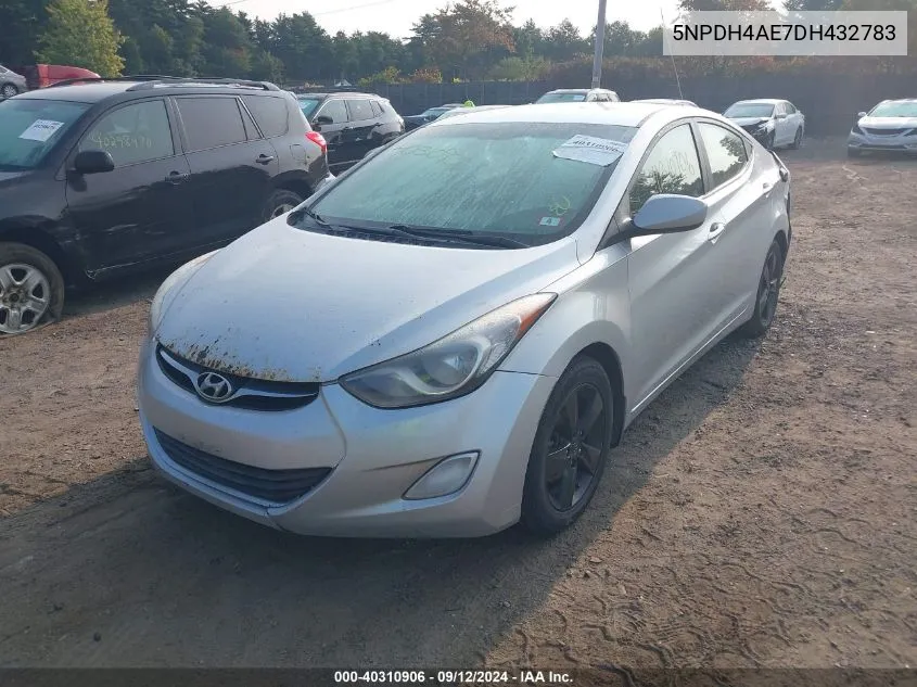 5NPDH4AE7DH432783 2013 Hyundai Elantra Gls/Limited