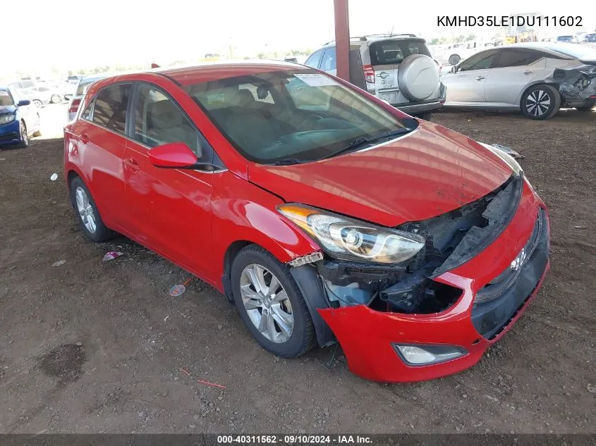 KMHD35LE1DU111602 2013 Hyundai Elantra Gt