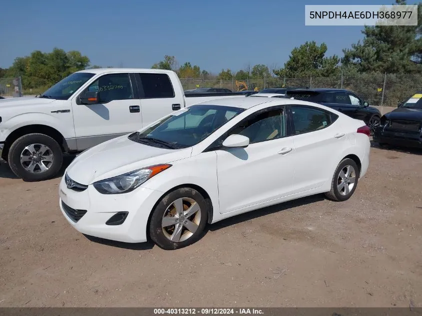 5NPDH4AE6DH368977 2013 Hyundai Elantra Gls/Limited