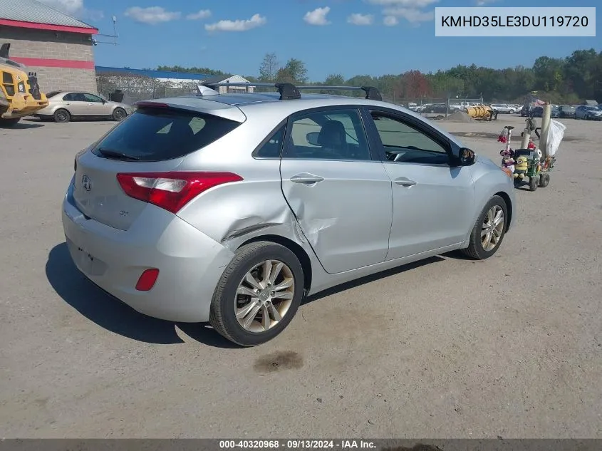 2013 Hyundai Elantra Gt VIN: KMHD35LE3DU119720 Lot: 40320968