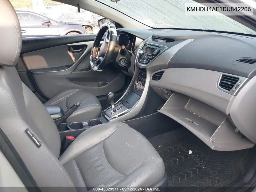 KMHDH4AE1DU842206 2013 Hyundai Elantra Limited