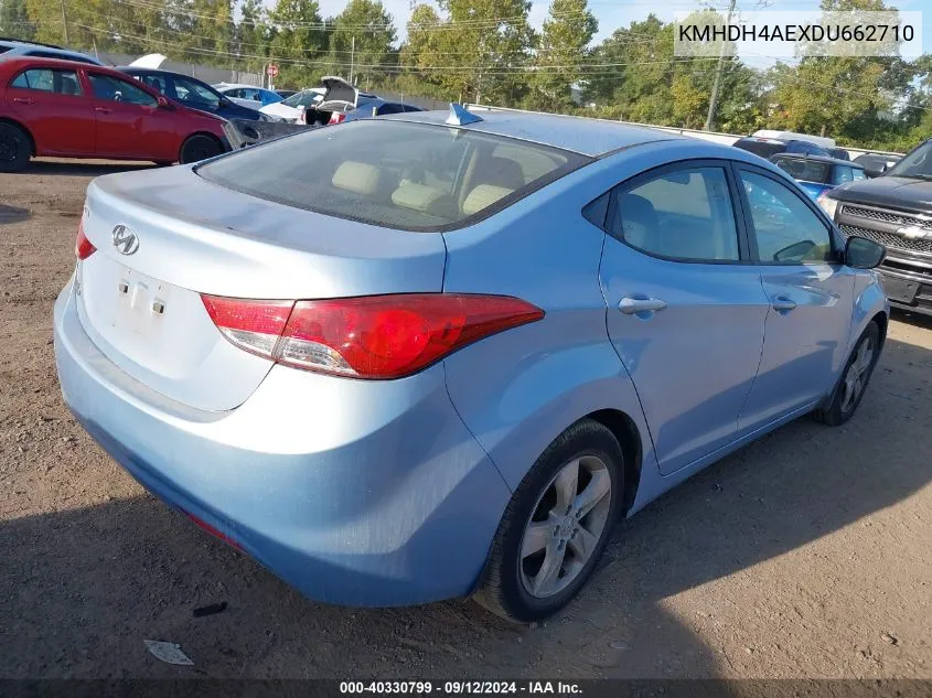 KMHDH4AEXDU662710 2013 Hyundai Elantra Gls/Limited