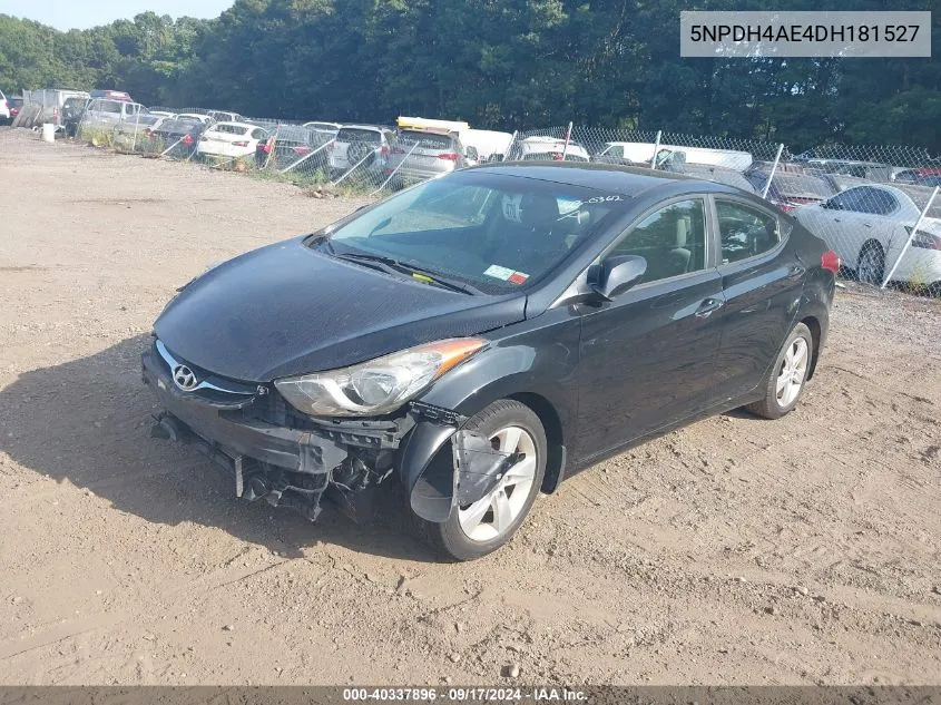 5NPDH4AE4DH181527 2013 Hyundai Elantra Gls/Limited