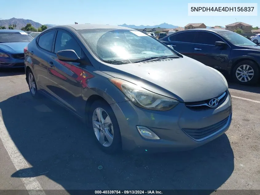 2013 Hyundai Elantra Gls VIN: 5NPDH4AE4DH156837 Lot: 40339754