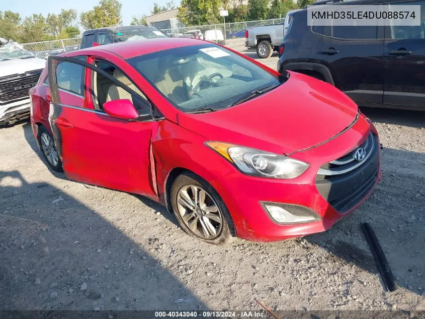 2013 Hyundai Elantra Gt VIN: KMHD35LE4DU088574 Lot: 40343040