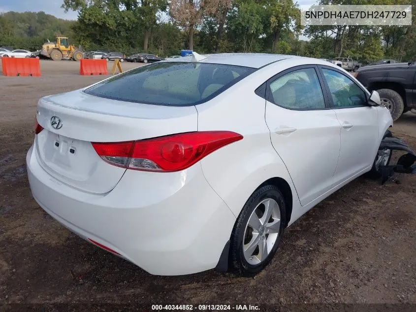 5NPDH4AE7DH247729 2013 Hyundai Elantra Gls/Limited