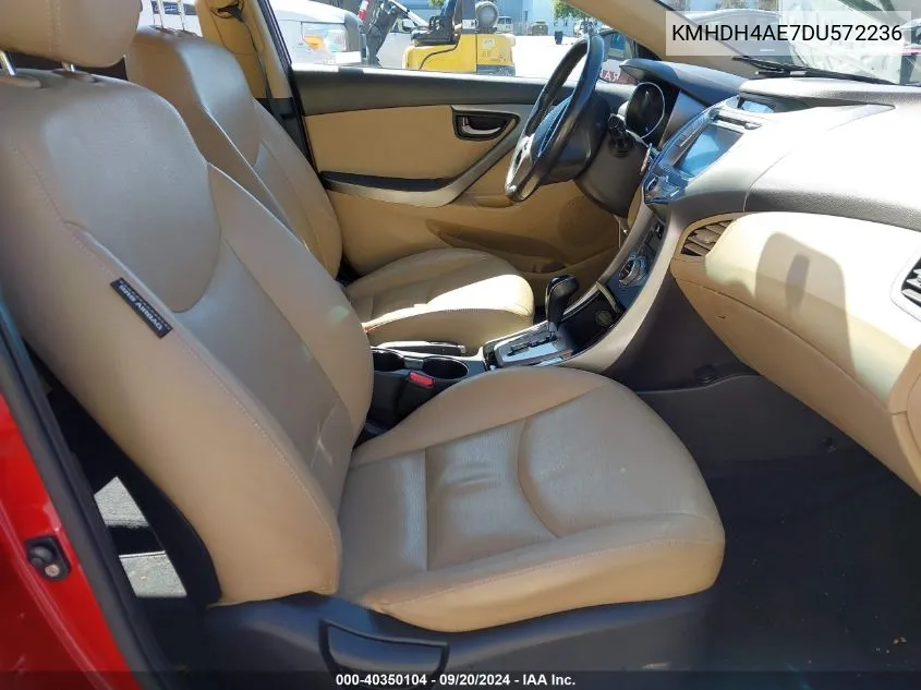 KMHDH4AE7DU572236 2013 Hyundai Elantra Limited