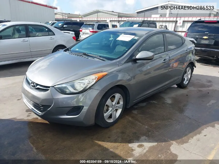 5NPDH4AE9DH286533 2013 Hyundai Elantra Gls