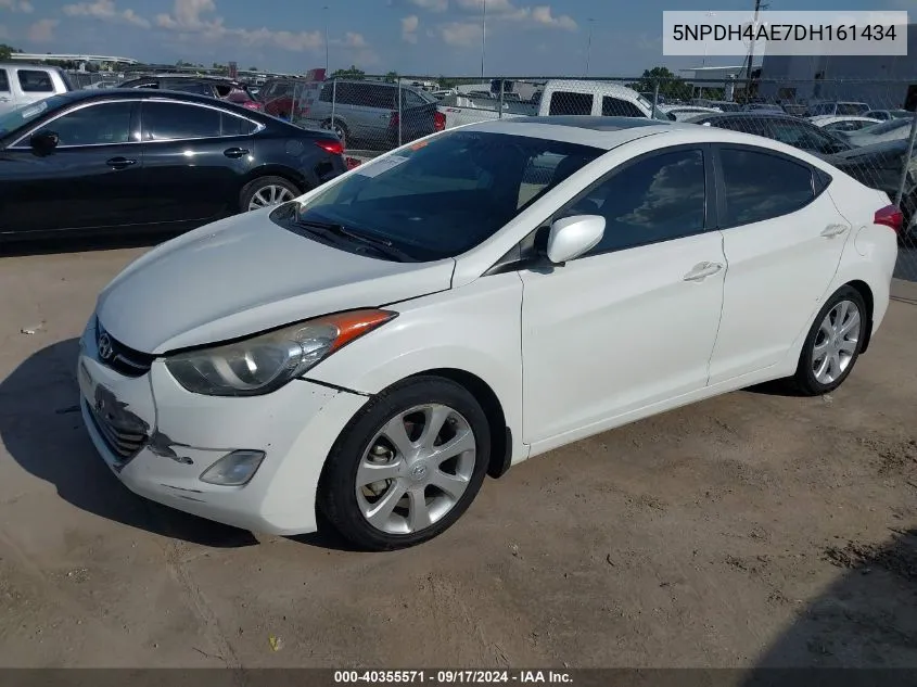 2013 Hyundai Elantra Limited VIN: 5NPDH4AE7DH161434 Lot: 40355571