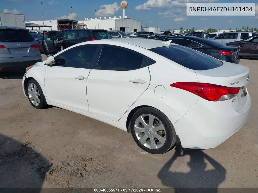 2013 Hyundai Elantra Limited VIN: 5NPDH4AE7DH161434 Lot: 40355571