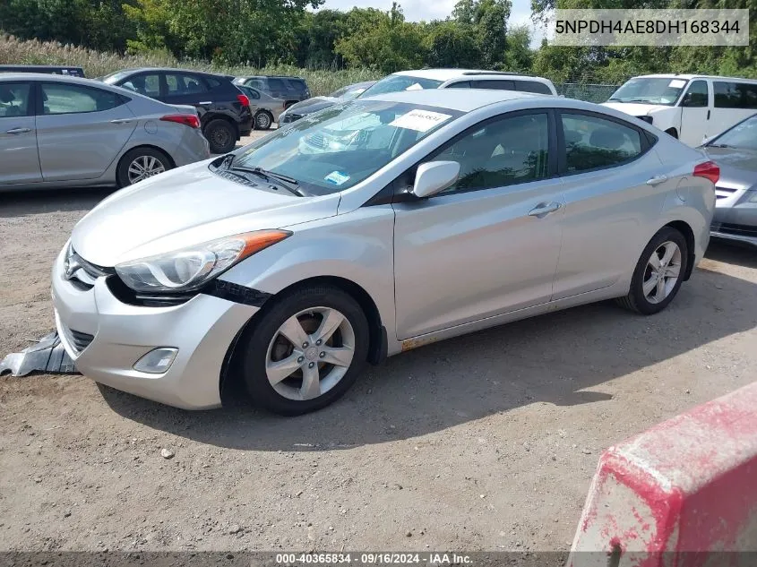 2013 Hyundai Elantra Gls VIN: 5NPDH4AE8DH168344 Lot: 40365834