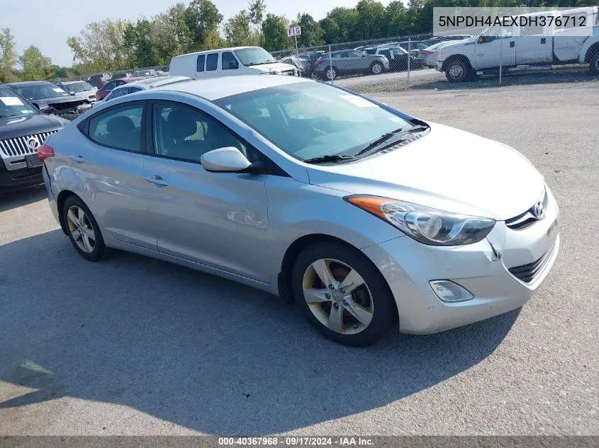 5NPDH4AEXDH376712 2013 Hyundai Elantra Gls