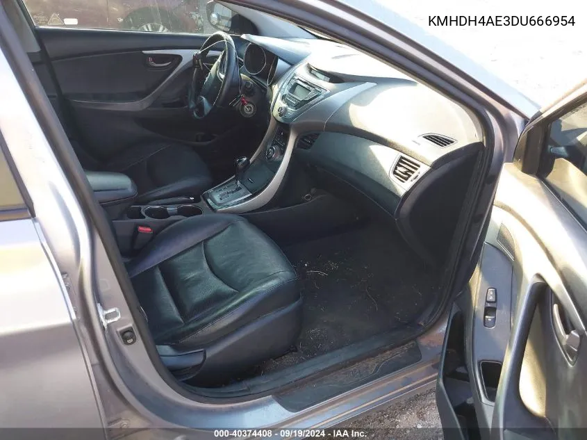 KMHDH4AE3DU666954 2013 Hyundai Elantra Limited