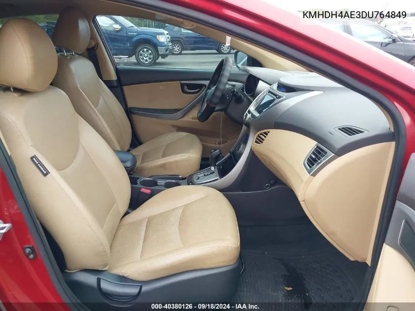 KMHDH4AE3DU764849 2013 Hyundai Elantra Limited