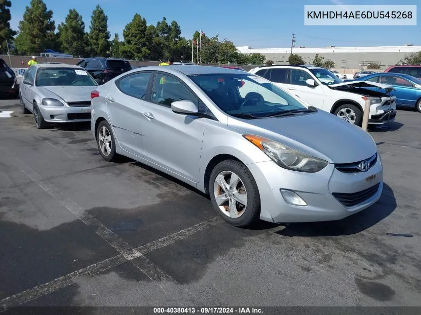 KMHDH4AE6DU545268 2013 Hyundai Elantra Gls