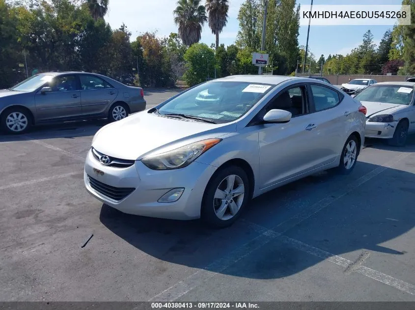 KMHDH4AE6DU545268 2013 Hyundai Elantra Gls