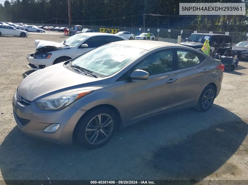 5NPDH4AEXDH293961 2013 Hyundai Elantra Gls