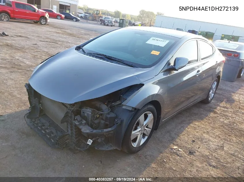 5NPDH4AE1DH272139 2013 Hyundai Elantra Gls