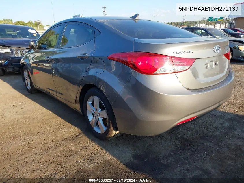 2013 Hyundai Elantra Gls VIN: 5NPDH4AE1DH272139 Lot: 40383257