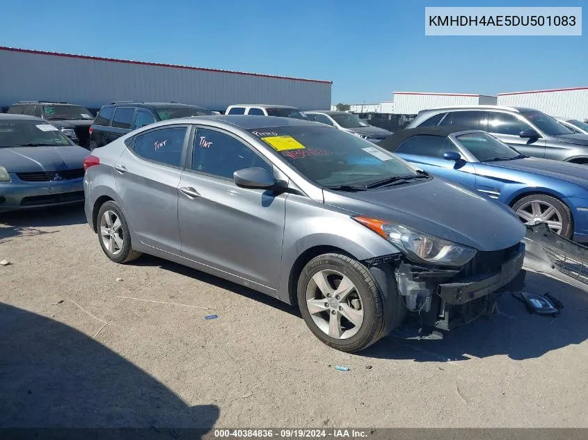 KMHDH4AE5DU501083 2013 Hyundai Elantra Gls